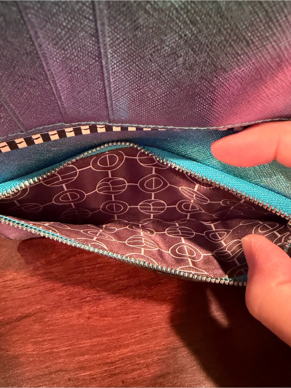 Henri Bendel Galactic Snap Wallet - Picture 8 of 9